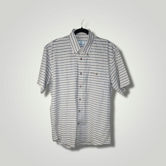 Properly Tied classic fit striped Button down size Medium - Picture 1 of 8